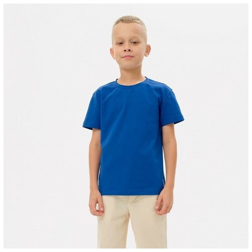 Футболка Minaku, размер 30, синий комплект для мальчика футболка шорты а bk1481fsh цвет электрик рост 116 7774353