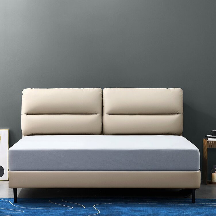 Двуспальная кровать Xiaomi 8H Time Leather Fashion Soft Bed 1.8m Sky Cloud Ash (JMP1)