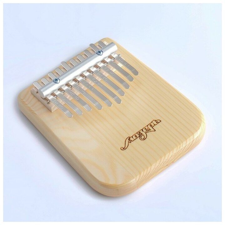 Калимба Мозеръ, 10 язычков, массив сосны, трапеция/овал (KMKm-1) — фото 1