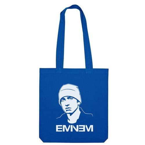 Сумка шоппер Us Basic, синий кошелек эминем eminem 5