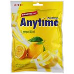Леденцы Lotte Anytime Lemon Mint - изображение