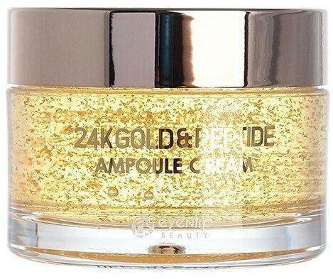 Крем с пептидами и золотом 24K [Eyenlip] Gold & Peptide Ampoule Cream