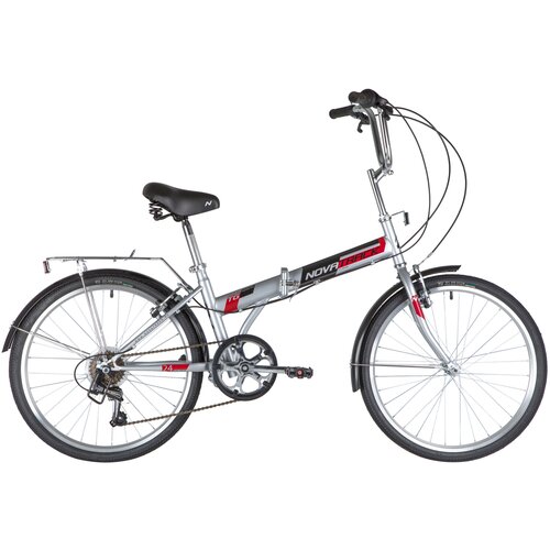 Велосипед для подростков NOVATRACK складной, фиолетовый (24NFTG6SV.VL20) (2020)