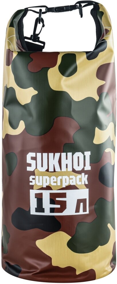 Водонепроницаемый рюкзак Sukhoi Superpack 15 л (камуфляж)