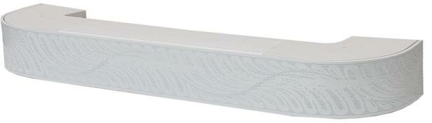 Декоративная планка Жар-Птица, длина 400 см, ширина 7 см, цвет белый лак Магеллан 7377062 . - фотография № 7
