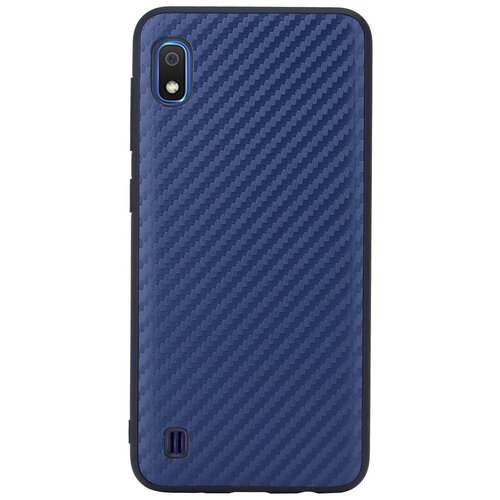 задняя крышка для samsung a105 galaxy a10 синий Чехол G-Case Carbon для Samsung Galaxy A10, синий