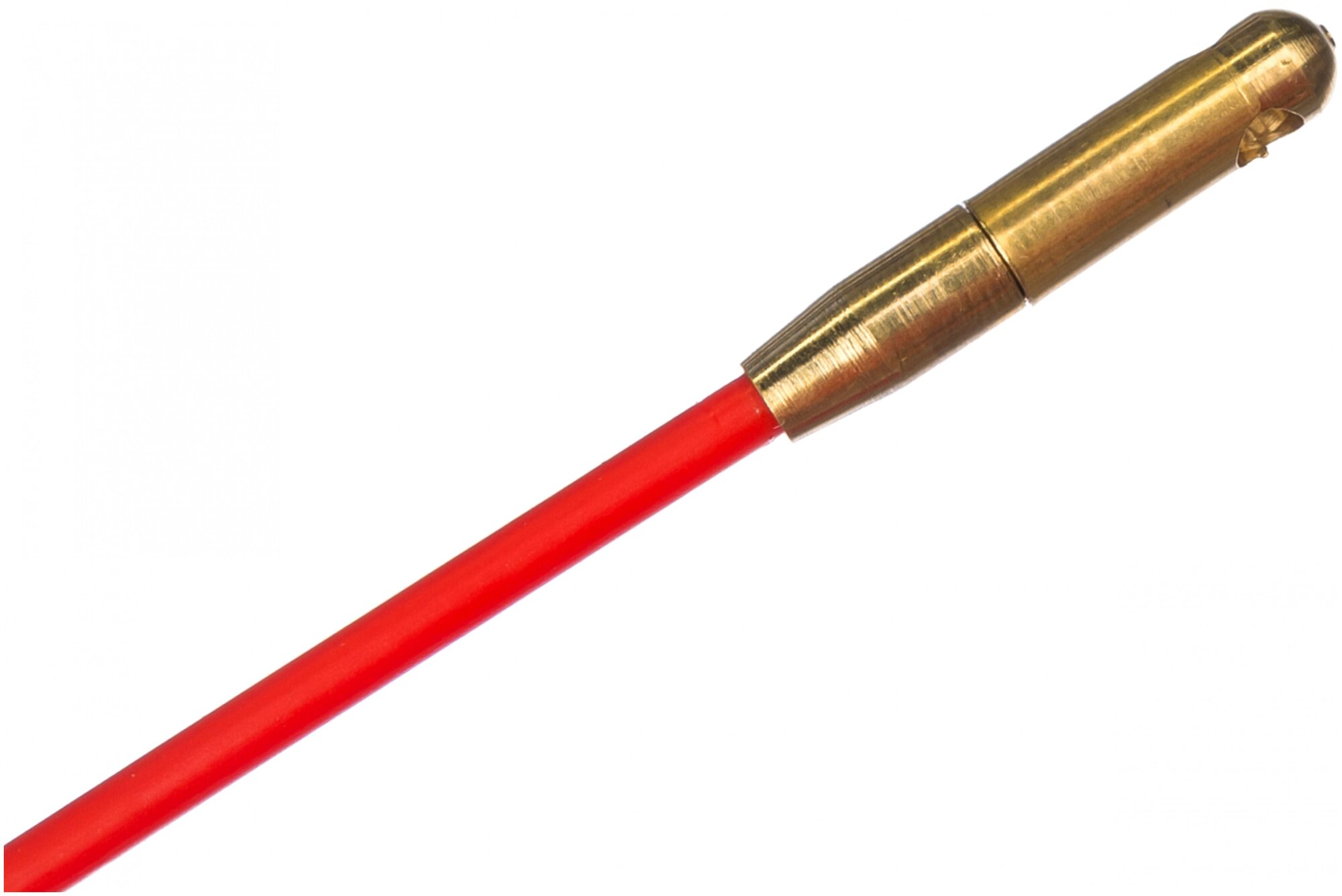 Протяжка кабельная REXANT (мини УЗК в бухте), стеклопруток, d=3,5 мм, 3 м, красная - фотография № 4