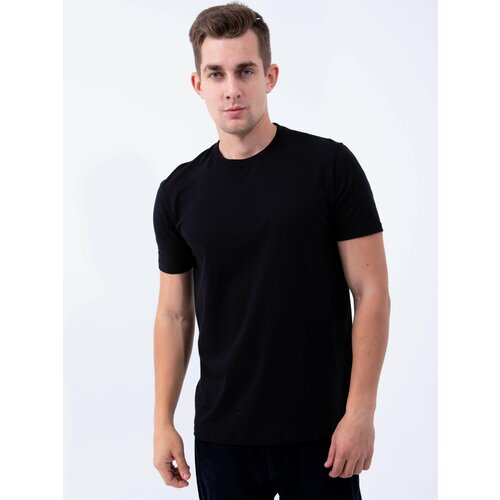 фото Футболка, размер 46, черный нет бренда