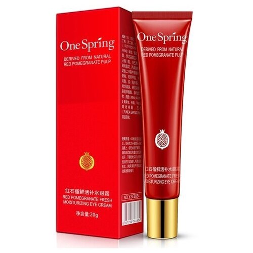 One SpringКрем для кожи вокруг глаз с экстрактом граната Red Pomegranate Eye Cream 20гр