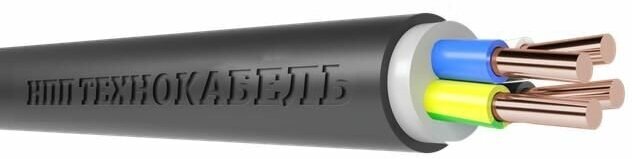 фото Кабель ППГнг(А)-HF 4х1.5 ОК (N) 0.66кВ (м) Технокабель 00-00148262