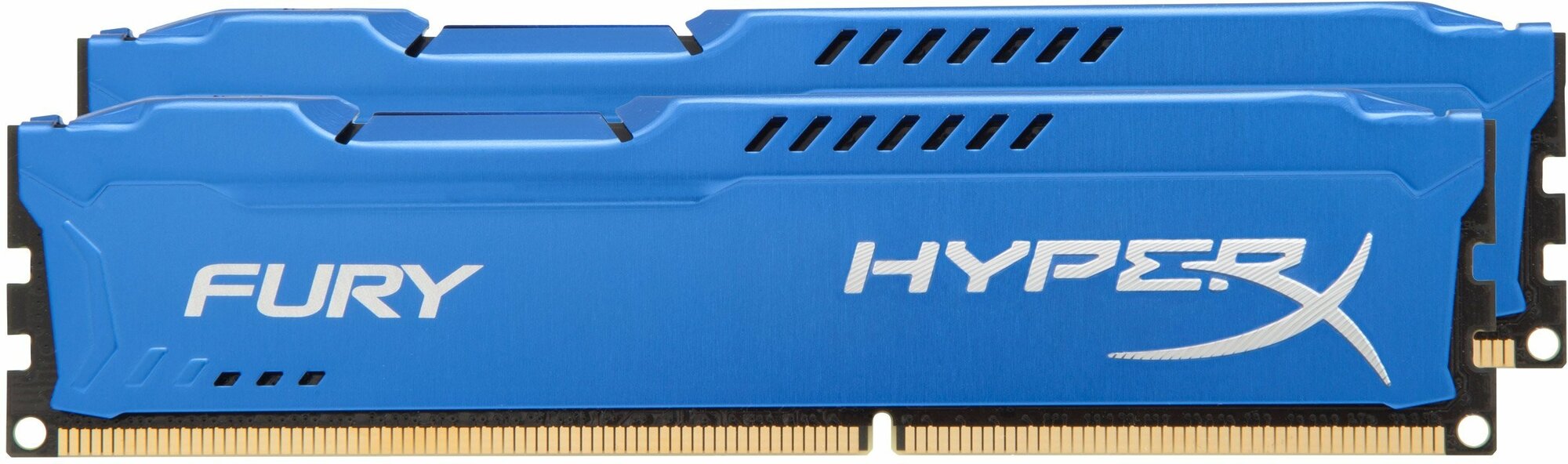 Модуль памяти KINGSTON HyperX FURY Blue Series DDR3 - 2x 4Гб 1600, DIMM, Ret - фото №6
