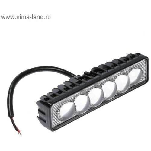 Противотуманная фара 12 В 6 LED IP67 18 Вт направленный линзованный свет 1142₽
