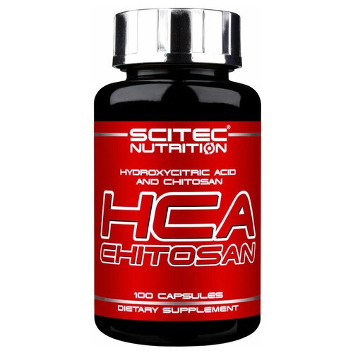 Scitec Nutrition жиросжигатель HCA-Chitosan, 100 шт., нейтральный scitec nutrition hca chitosan 100 капс