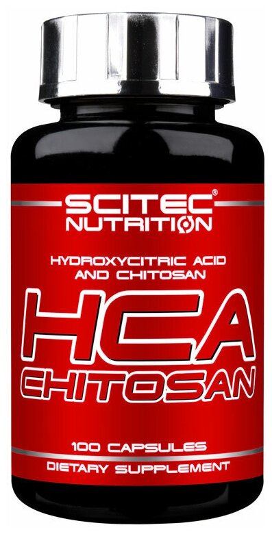 Scitec Nutrition жиросжигатель HCA-Chitosan, 100 шт.