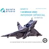 QD48113 1/48 3D Декаль интерьера кабины Mirage 2000C (для модели Kinetic) - изображение