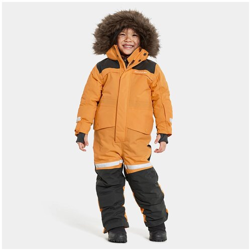 фото Комбинезон bjarven 504579-505 didriksons, размер 90, цвет 505-желтое пламя