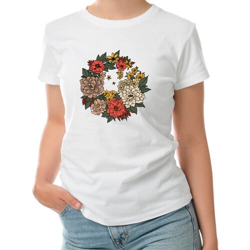 фото Футболка roly, размер s, белый