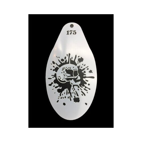 Трафарет для аквагрима 'DIMART' 'Череп'.