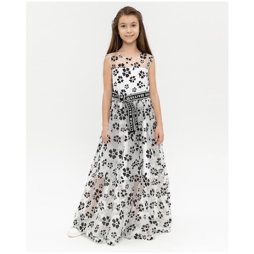 фото Платье gulliver размер 158, белый
