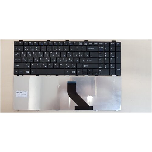 Клавиатура для ноутбука Fujitsu LIFEBOOK AH530 AH531 NH751 черная 870₽