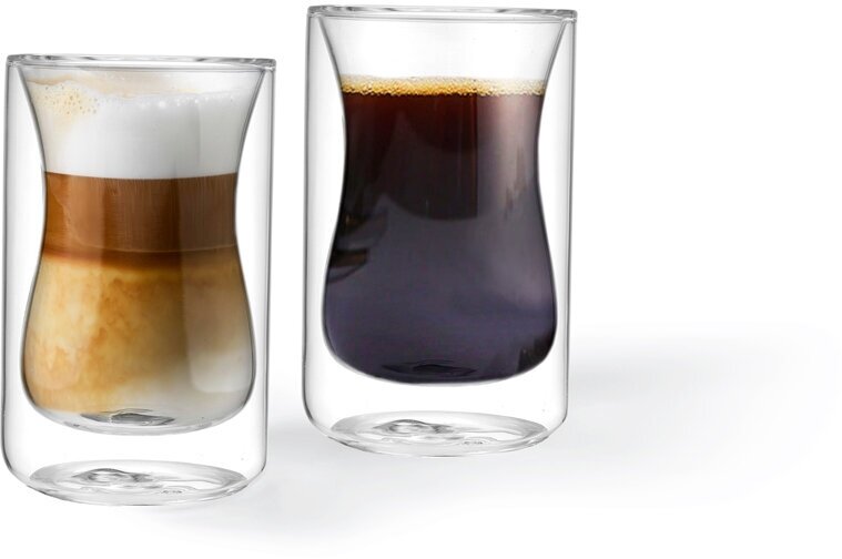 Набор стаканов Fissman IRISH, 2 штуки, с двойными стенками, 200 мл (6444)