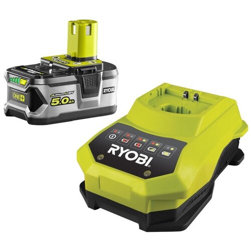Набор Ryobi ONE+ RBC18L50 5133002601 аккумулятор (18 В; 5.0 A*ч; Li-Ion) и зарядное устройство