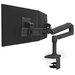 Ergotron LX Desk Dual Direct Arm (black) 45-489-244 кронштейн настольный для двух мониторов до 24