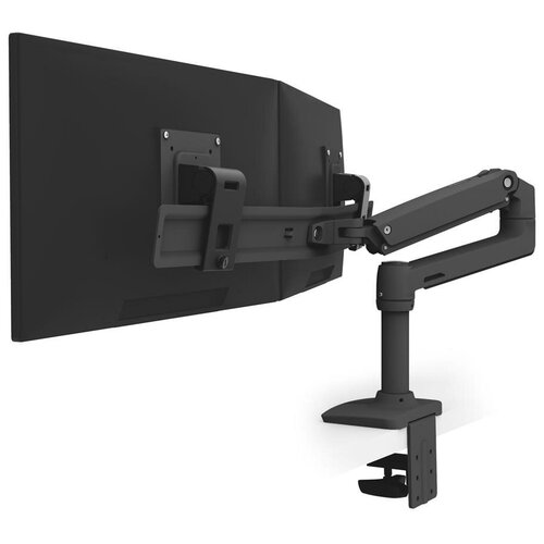 Ergotron LX Desk Dual Direct Arm (black) 45-489-224 кронштейн настольный для двух мониторов до 24
