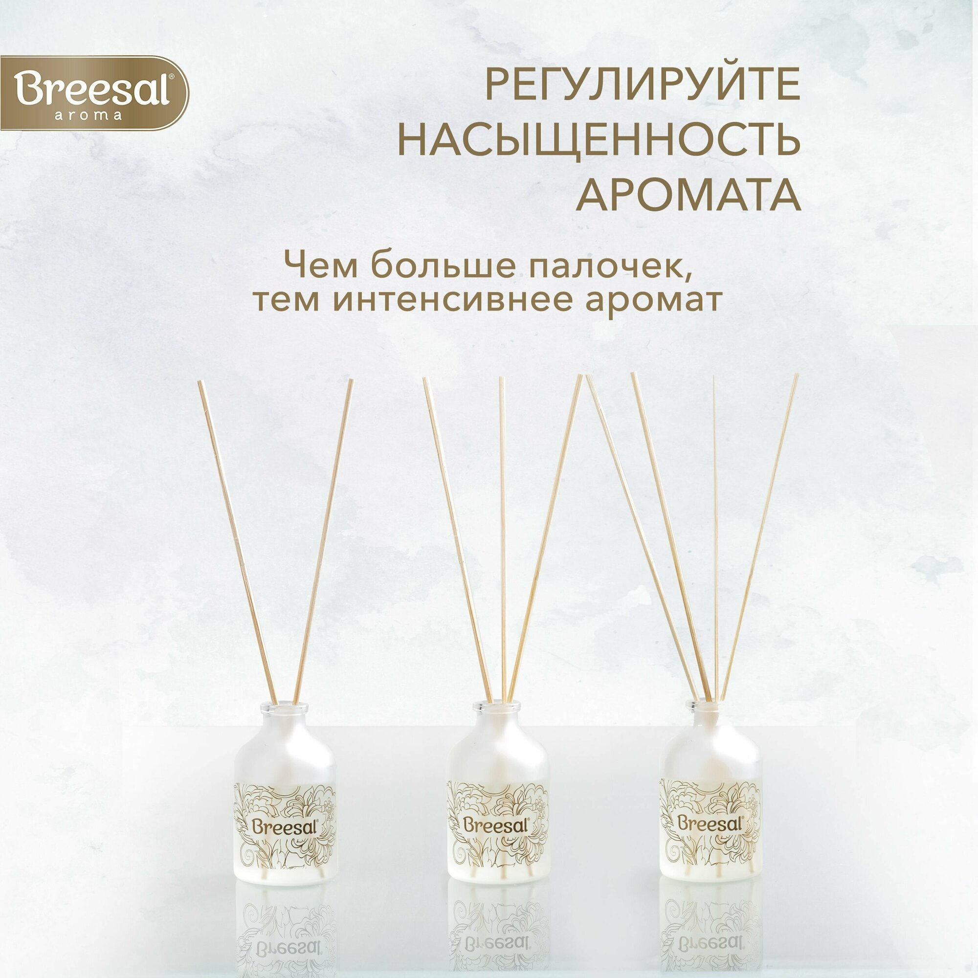 Подарочный набор Breesal Диффузор сфера Aroma Sphere Свежесть чувств + Саше для белья Пробуждение чувств 20г Aroma & Cleaning Products - фото №6