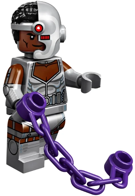 Конструктор LEGO Minifigures DC Super Heroes 71026-09 Киборг / Cyborg (colsh-9)