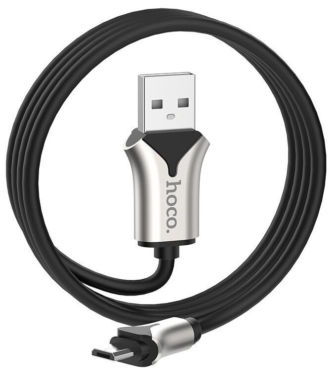 USB Кабель Micro, HOCO, U67, черный