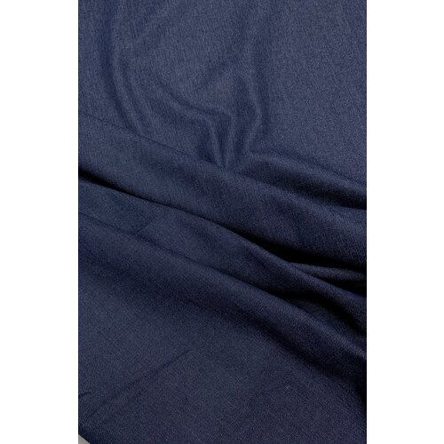 Ткань Деним хлопок джинса широкий 179 см. темно синий GK11100-3