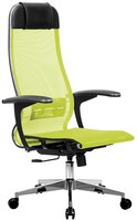 Компьютерное кресло Метта K-4-T Ch-2 офисное, обивка: текстиль, цвет: светло-зеленый