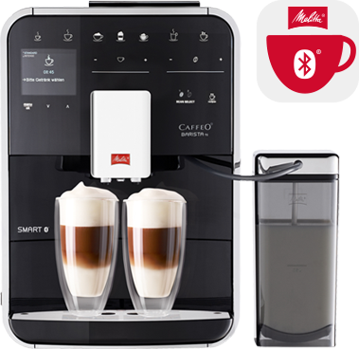 Кофемашина Melitta Caffeo Barista TS Smart F850-102 black — купить в интернет-магазине по низкой цене на Яндекс Маркете