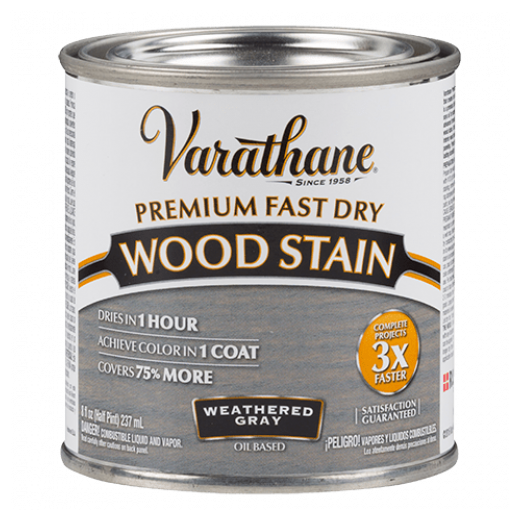 Тонирующее масло Varathane Premium Fast Dry Wood Stain для дерева (Графит,Qts 0,946 л.)