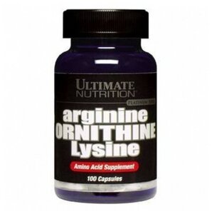 Фото Аминокислота Ultimate Nutrition Arginine-Ornithine-Lisine