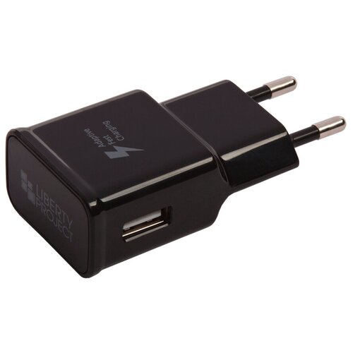 фото Зарядное устройство liberty project fast charge usb usb-type-c 1.67a black 0l-00032740