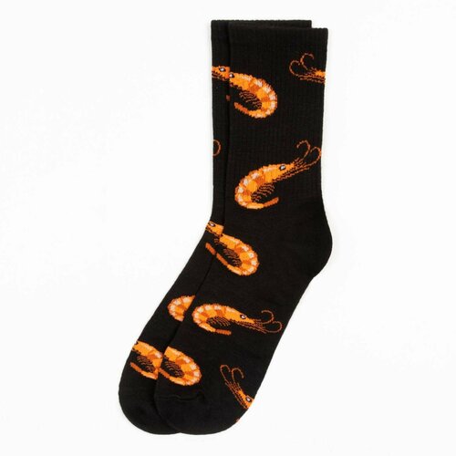 фото Мужские носки kaftan, 1 пара, классические, размер 41-44, черный
