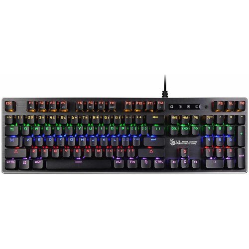 Клавиатура A4TECH Bloody B760 Neon USB серый b760 greyneon orange switch 715000₽