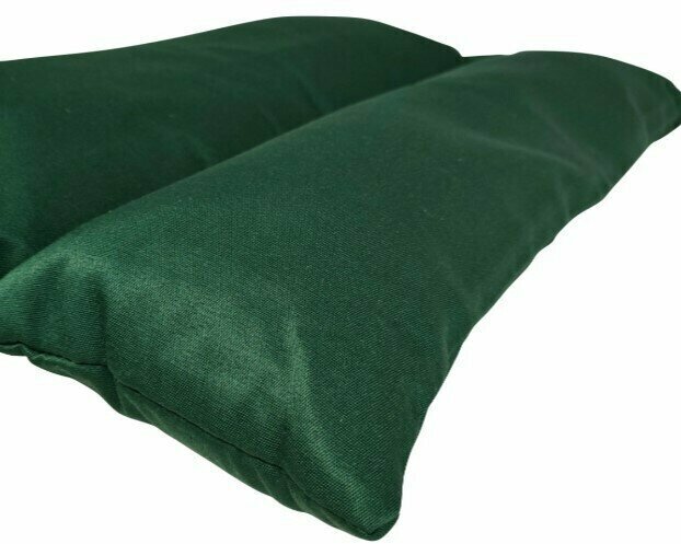Подушка с валиком под шею 1.5 кг, зеленый