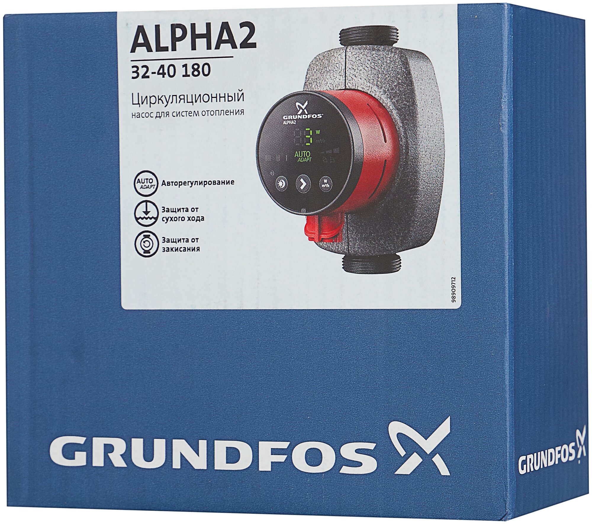 Насос циркуляционный Grundfos 98520750 - фото №7