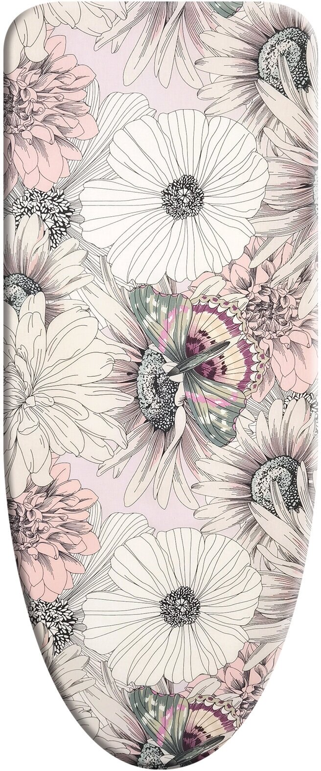 фото Чехол для гладильной доски, размер 145*55 см (XL), PINK BUTTERFLY
