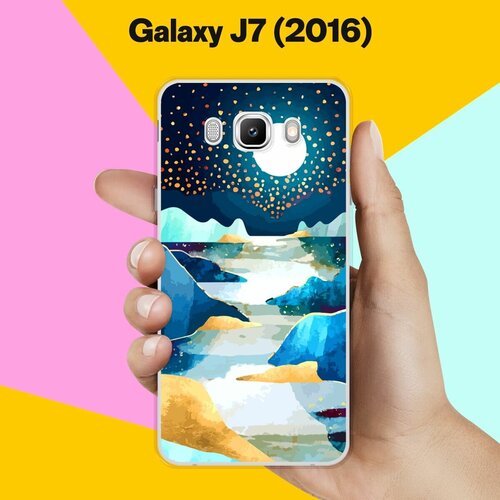 Силиконовый чехол на Samsung Galaxy J7 (2016) Пейзаж 13 / для Самсунг Галакси Джей 7 (2016) силиконовый чехол на samsung galaxy j7 2016 ракушки для самсунг галакси джей 7 2016