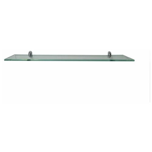Стеклянная полка 400x100 мм. (стекло 8 мм) Стекло Дизайн