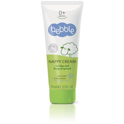 Bebble Крем под подгузник Nappy Cream 35 г 75 мл крем под подгузник мама тама baby nappy rash cream 75 мл