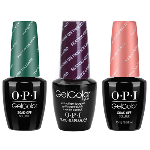 OPI Набор для маникюра Gel Color, 15 мл ice skating dresses women competition ice skating clothing pink girls custom ice skating clothing wine red free shipping b429