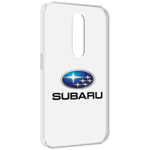 Чехол MyPads subaru-4 мужской для Motorola Moto X Force (XT1585 / XT1581) задняя-панель-накладка-бампер чехол mypads forza horizon 4 для motorola moto x force xt1585 xt1581 задняя панель накладка бампер