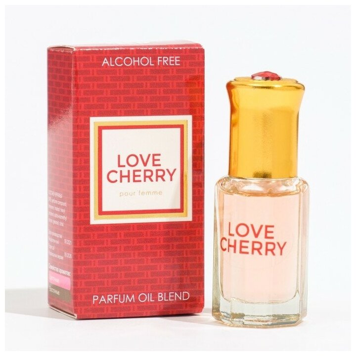 Парфюмерное масло женское Love Cherry женское Лов Шерри, 6 мл