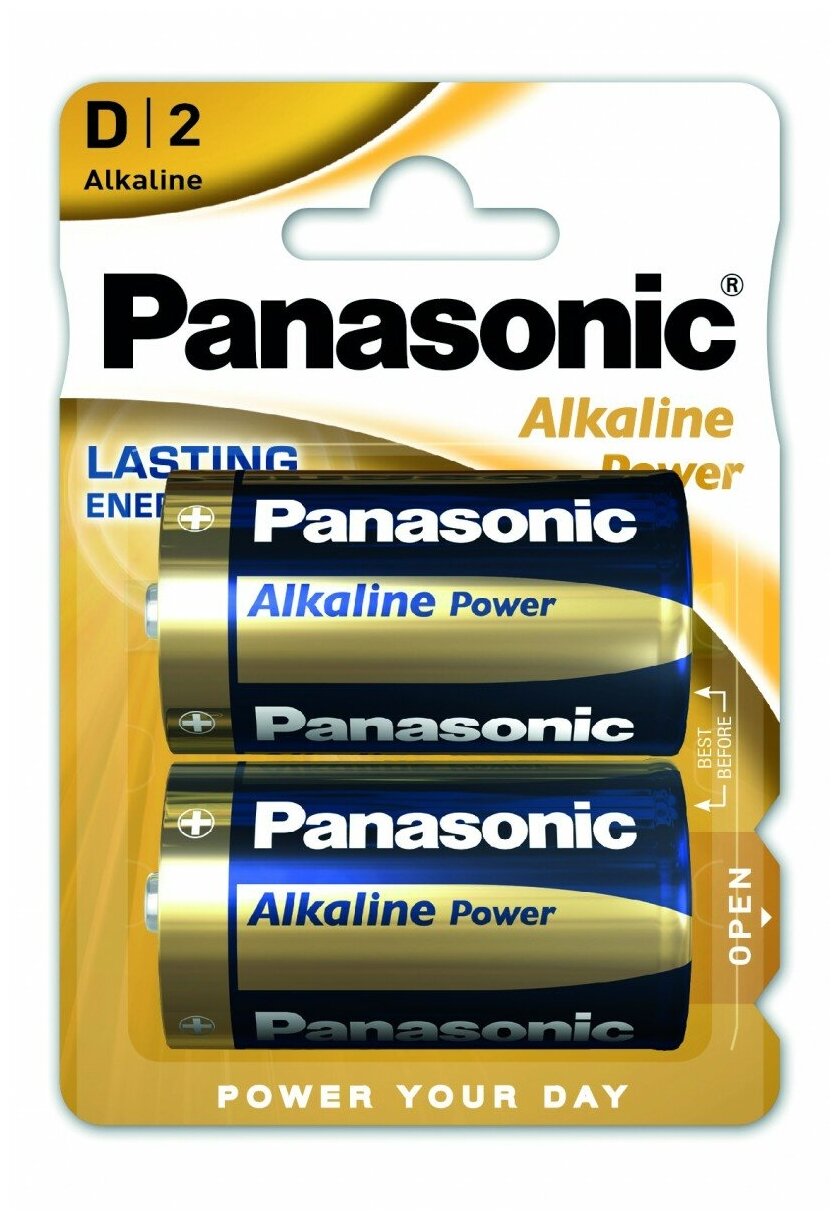 Батарейка Panasonic Alkaline Power D/LR20