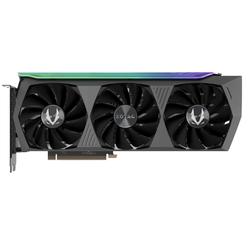 Видеокарта ZOTAC GAMING GeForce RTX 3080 AMP Holo 10GB (ZT-A30800F-10P), Retail ga92s2u 4pin cooler fan replacement rtx3080 for zotac geforce rtx 3070 3080 ti 3090 amp holo graphics video card cooling fan